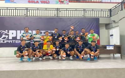 RAIH PRESTASI LAGI DARI CABANG BOLA VOLI PUTRA SMAN 1 KASIMAN